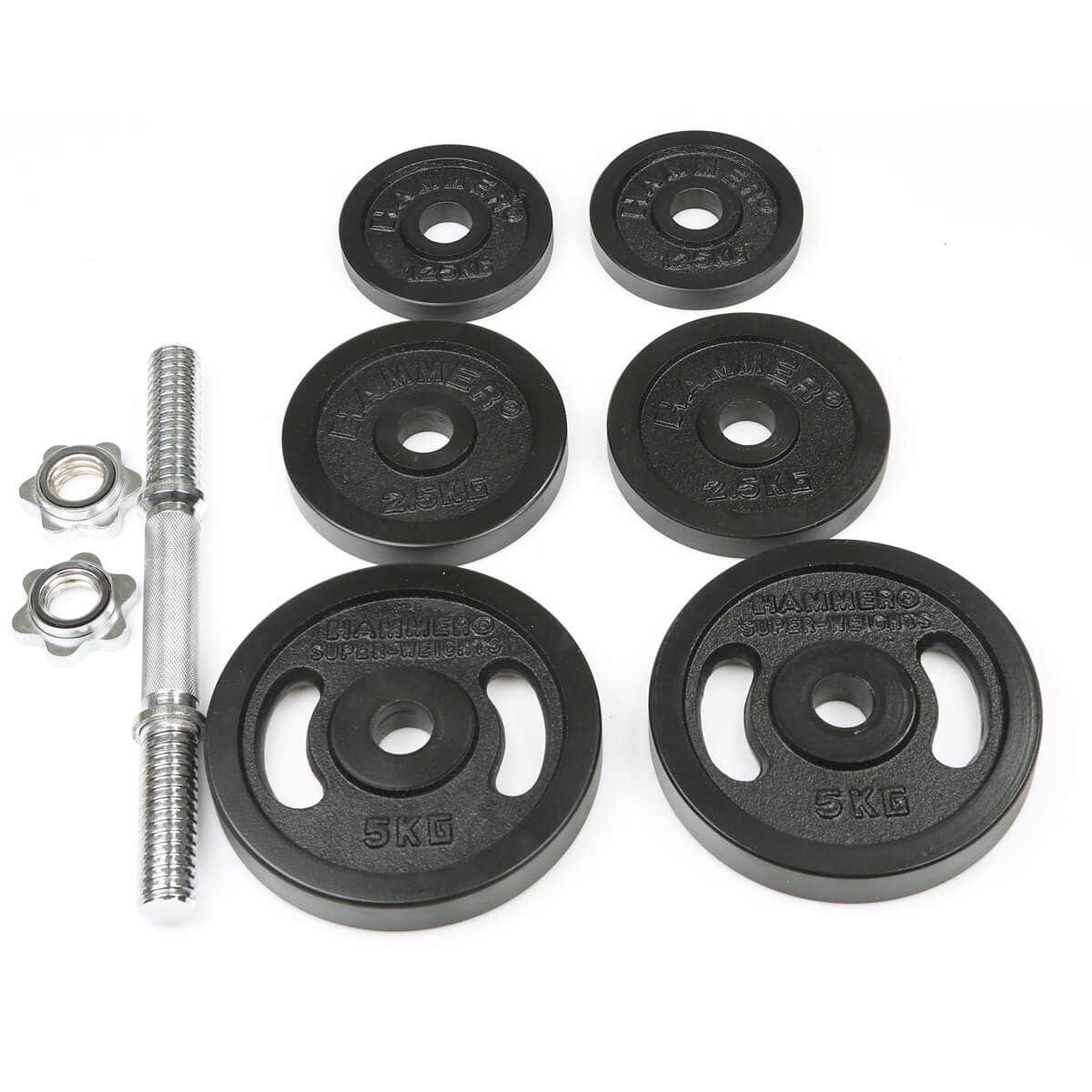 Dumbbell set 30 mm 20 kg
