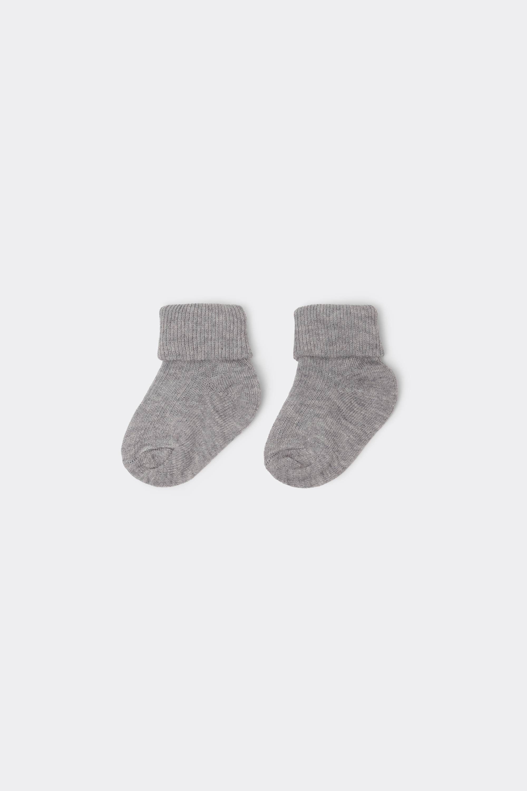 Baby Short Ribbed Turn-Down Socks