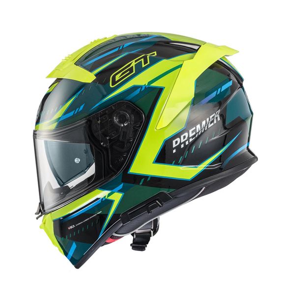 Full headset Premier Devil Ev6 - Blue / YellowRef: PE0414