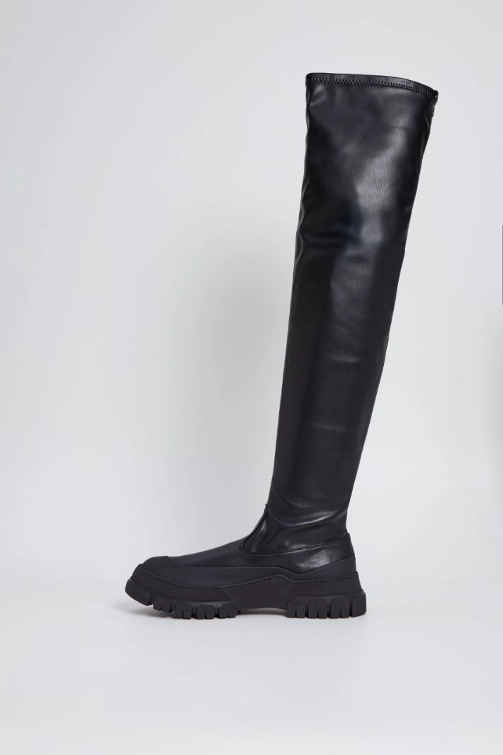 High boots - BLACK