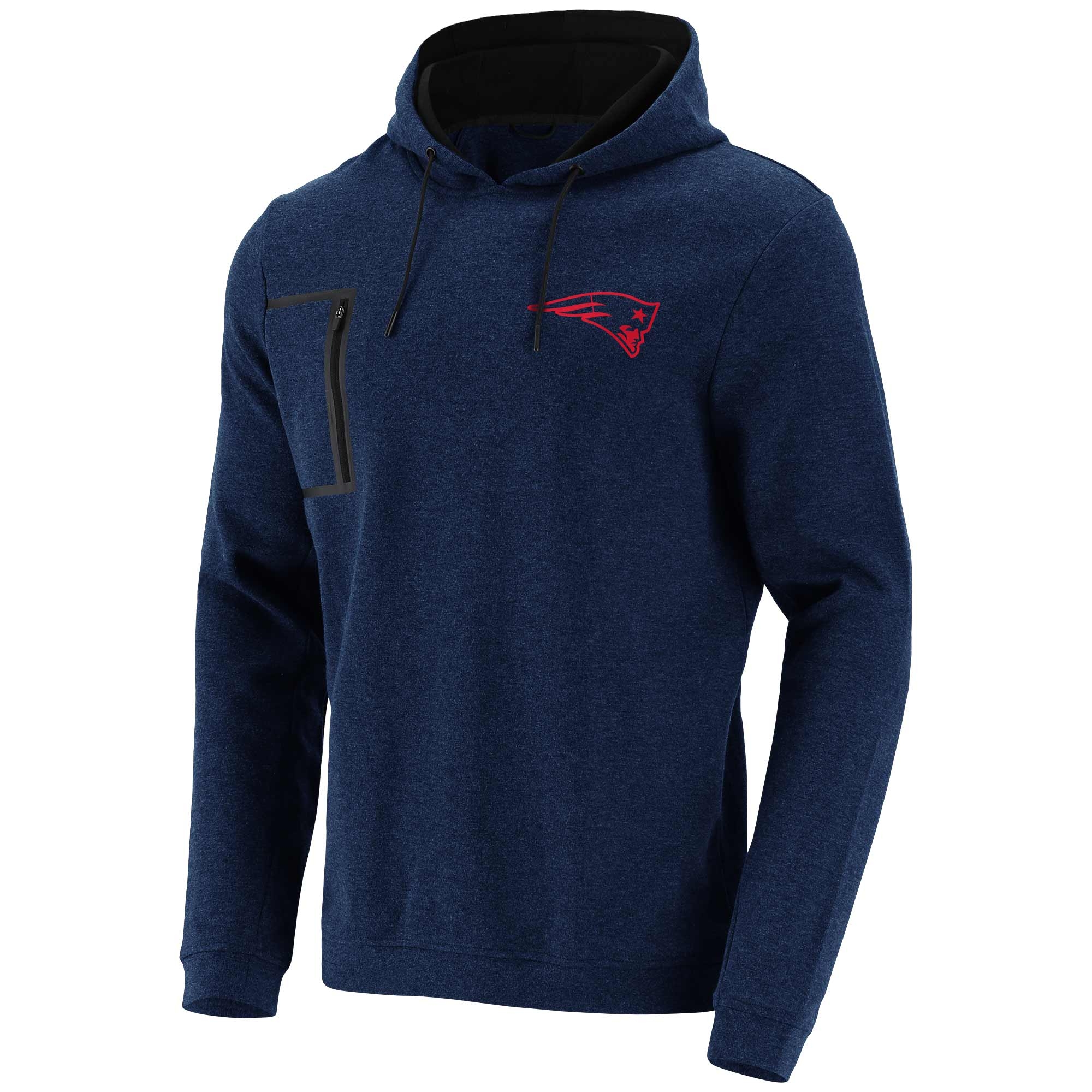 New England Patriots Mono Doorbusters Premium NFL Hoodie Navy