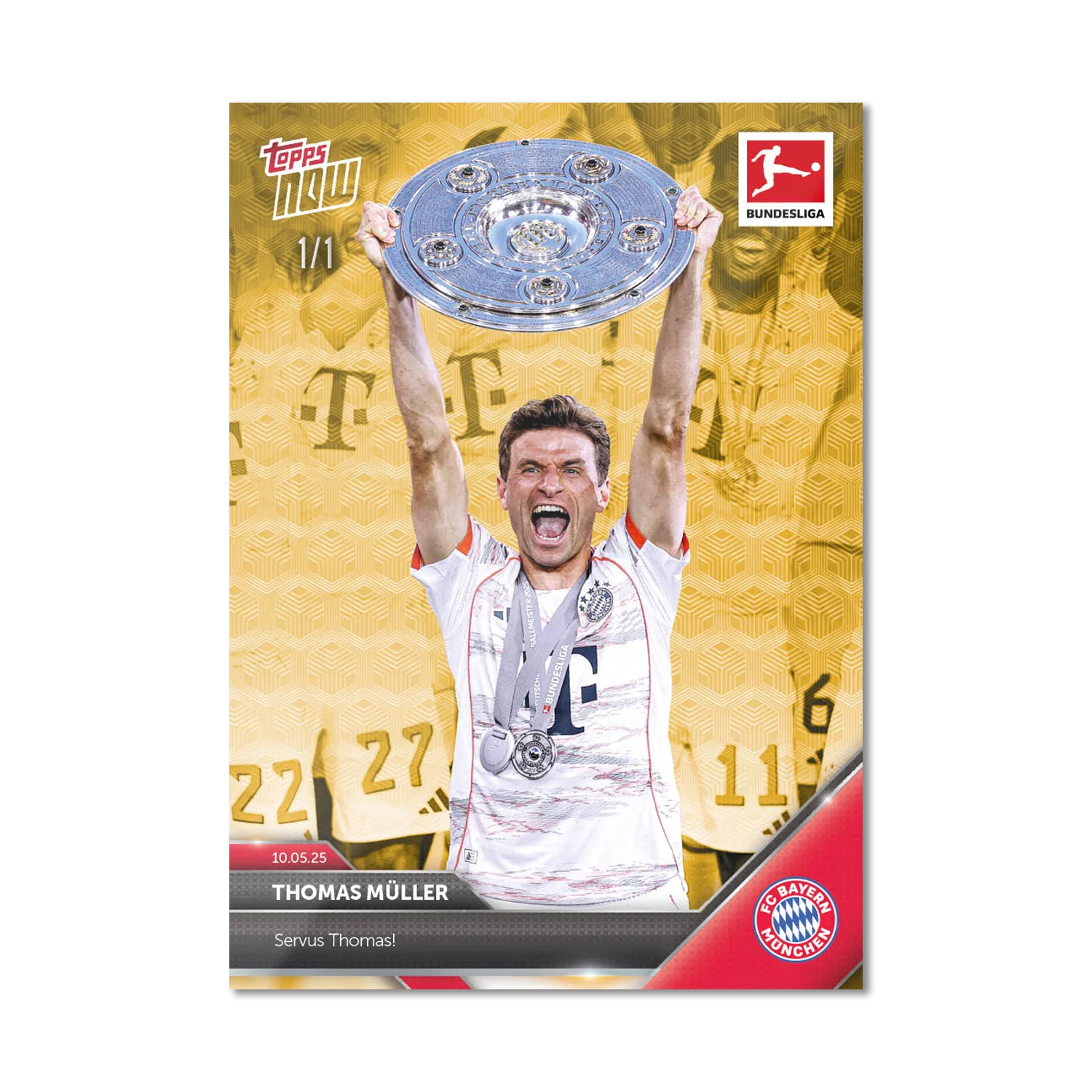 Thomas Müller - 2024-25 Bundesliga Topps NOW® - Card 187