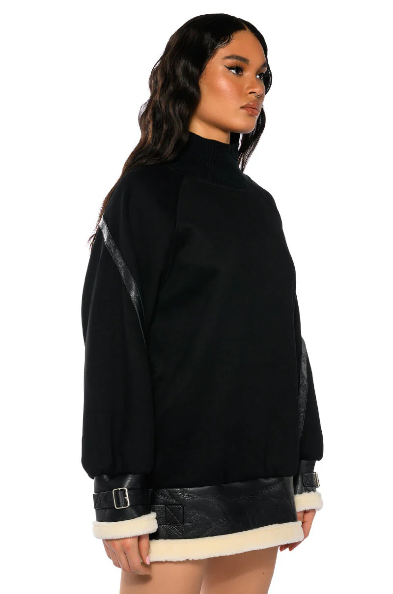 Waste My Time Pull Over Mini Dress