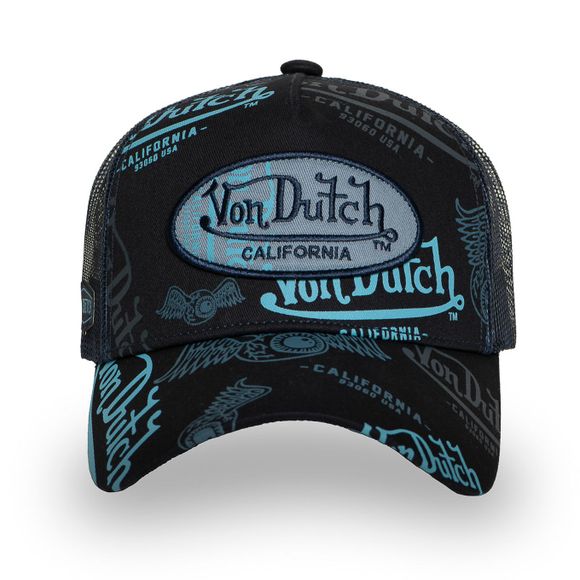 Casquette Von Dutch CAFE - NoirRef : VDH0306 / VD/1/CT/CAFE06-TU