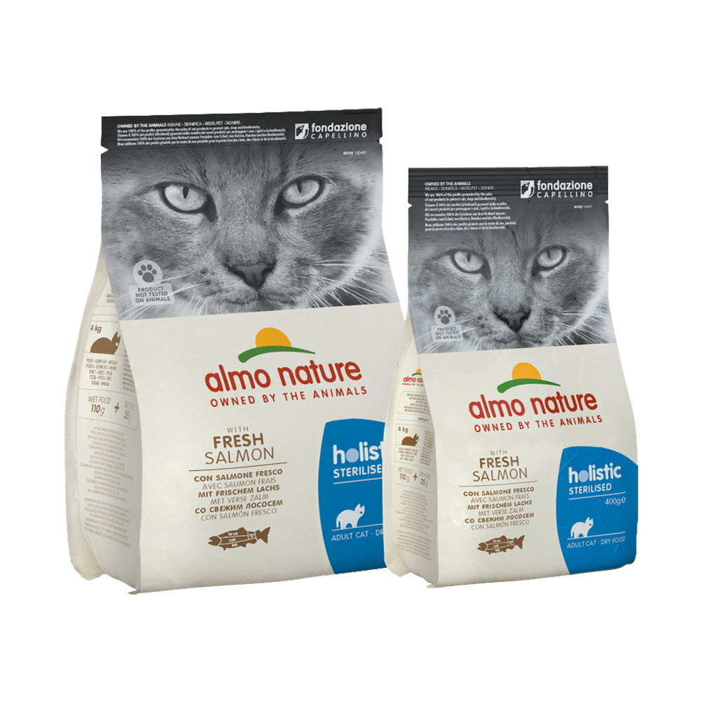 Almo Nature - Sterilised - Salmon & Rice Dry Food - 2kg