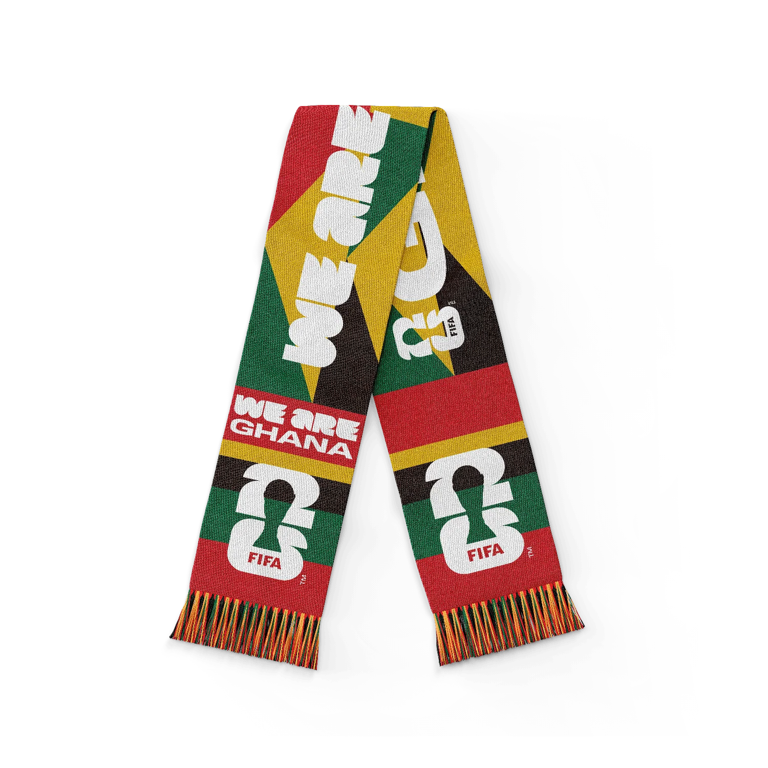 2026 Soccer Fan Collection 'We Are' Ghana Scarf