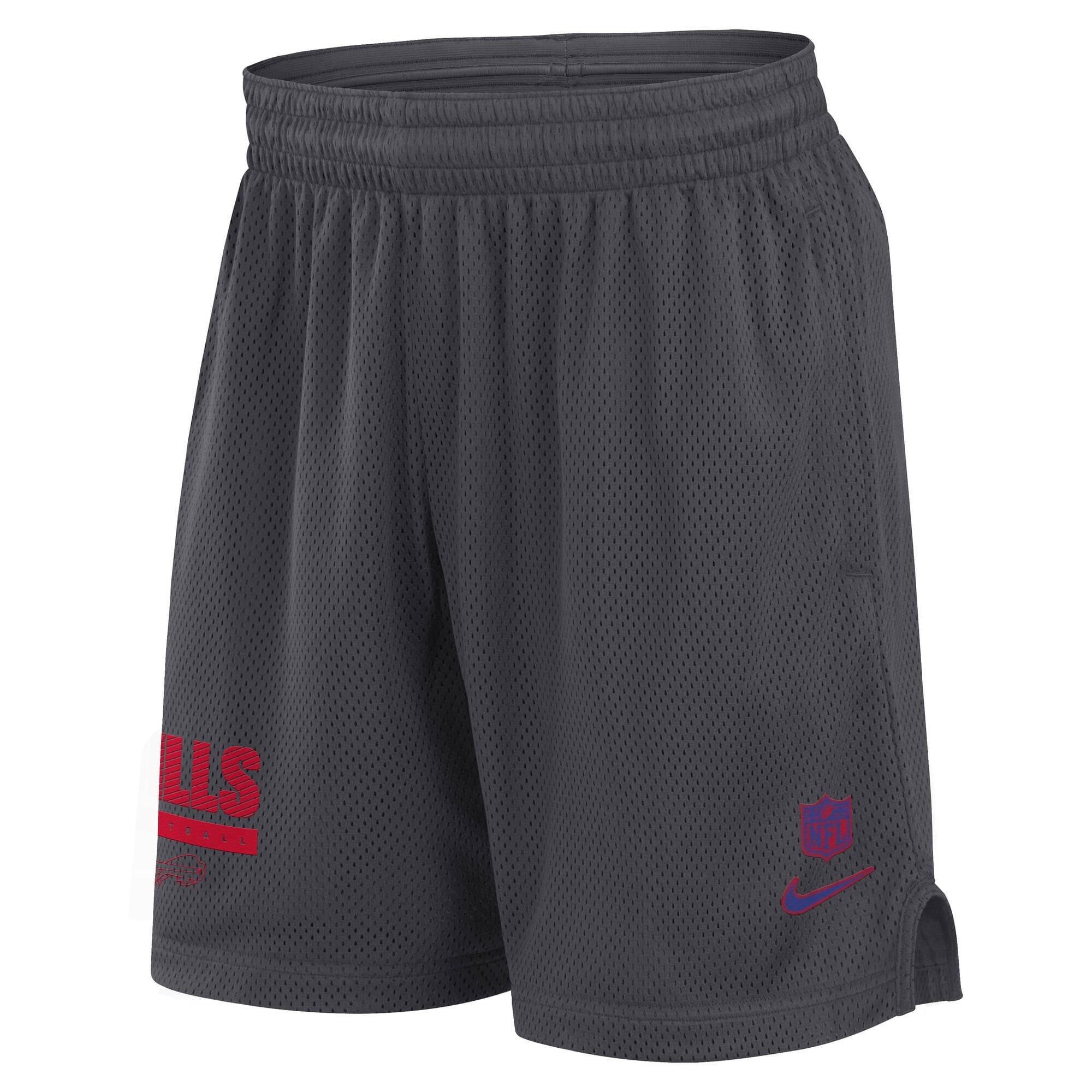 Buffalo Bills 2024 NFL Sideline Mesh Nike Dri-FIT Shorts Gray