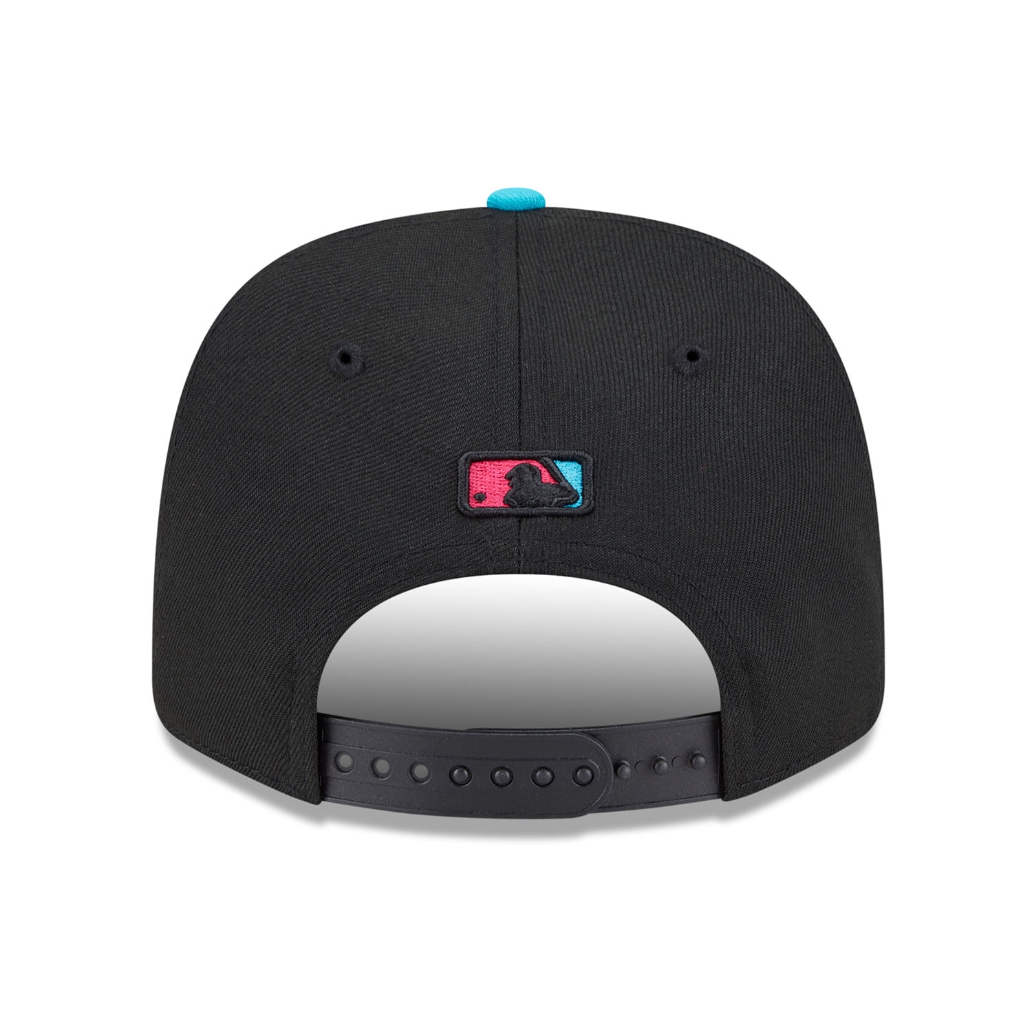 Miami Marlins MLB City Connect Stretch-Snap 9SEVENTY Cap Black