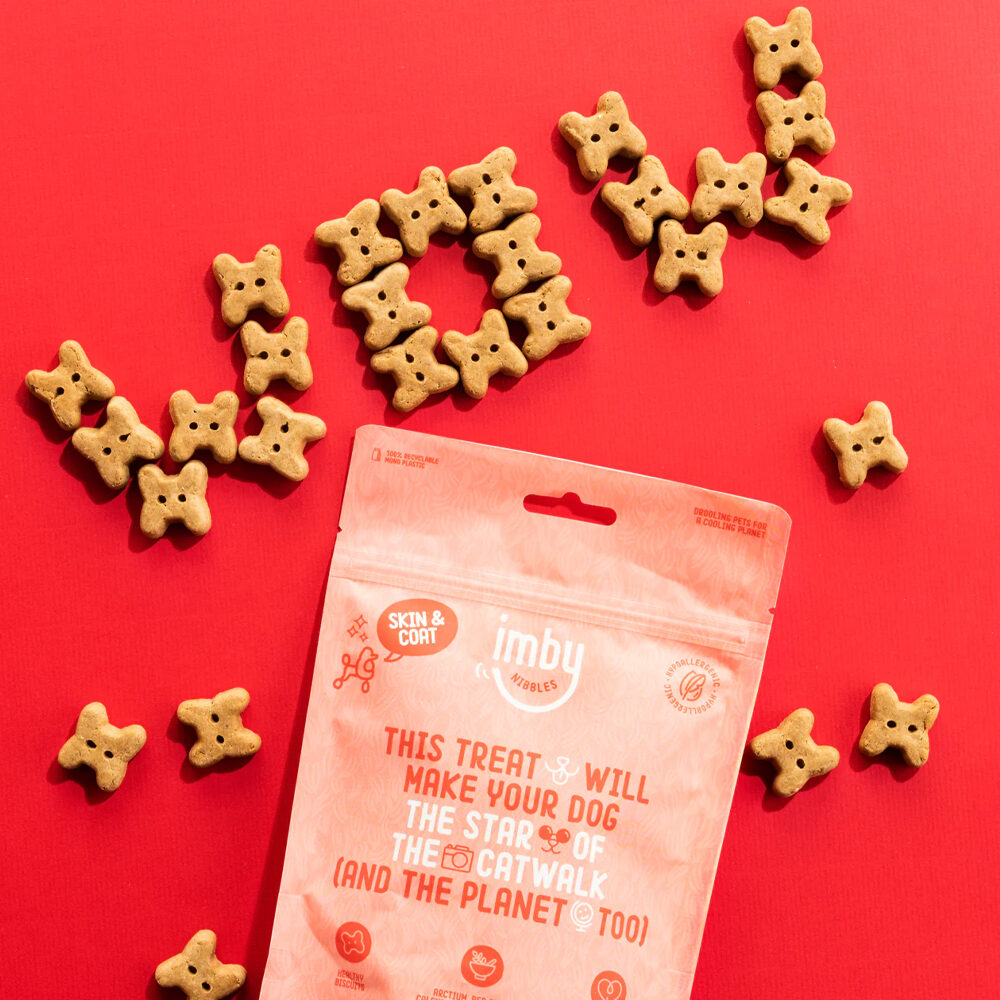 Imby Nibbles Skin & Coat - 100 g