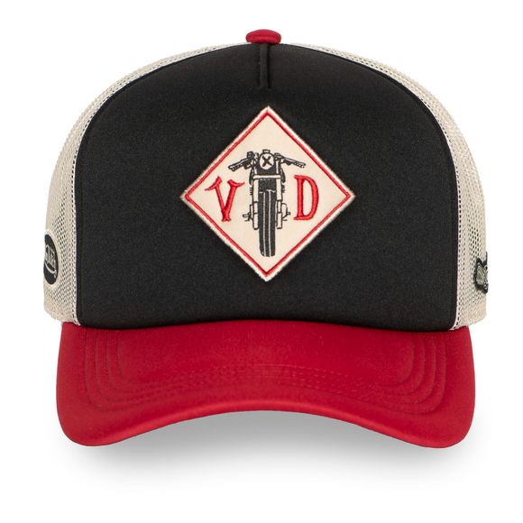 Casquette Von Dutch FOAM - Noir / RougeRef : VDH0311 / VD/1/CT/FOAM/04-TU