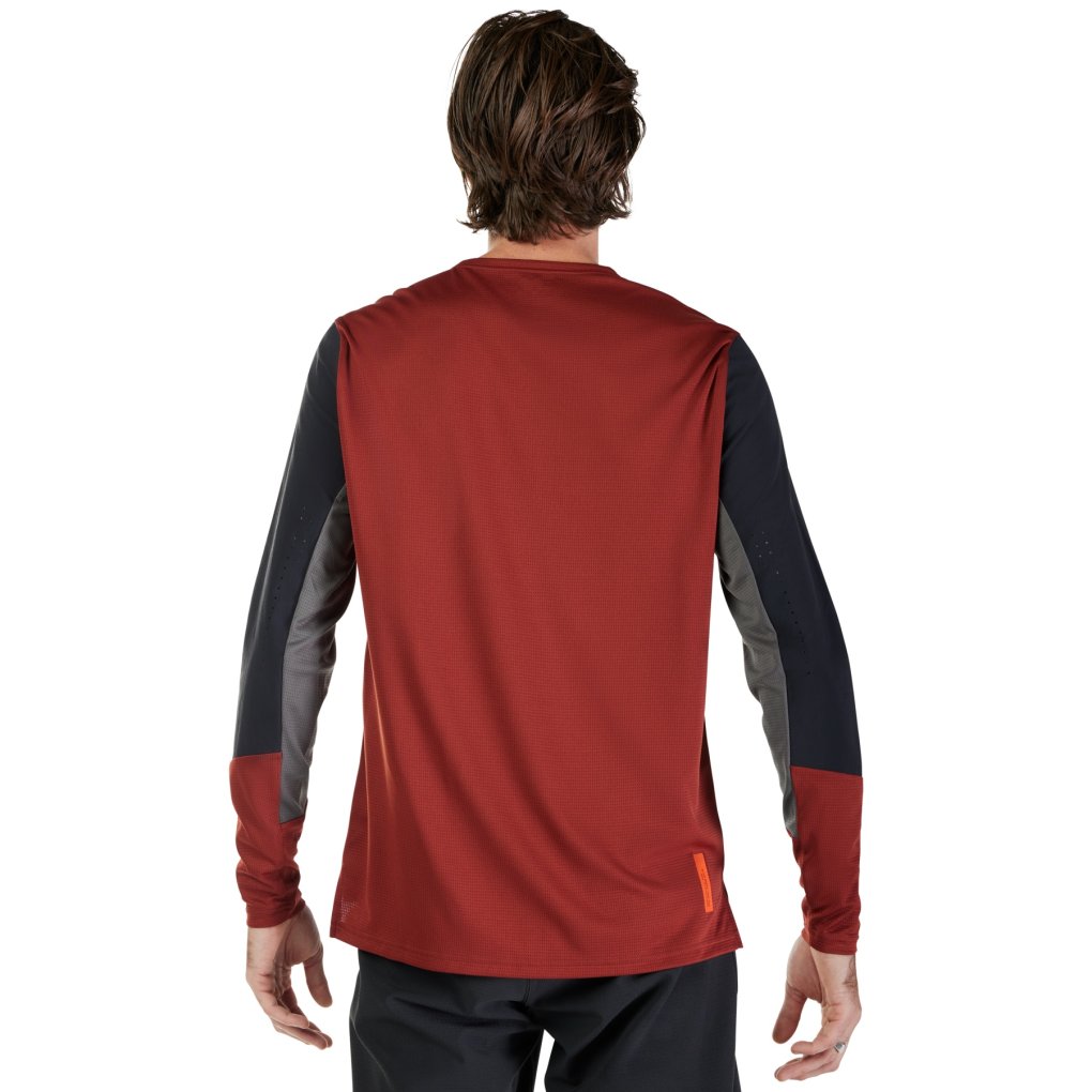 FOX Defend MTB Longsleeve Jersey Men - rust