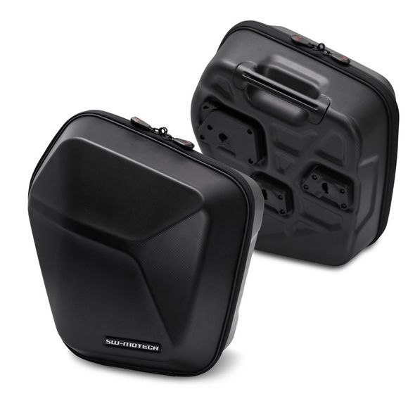 SW-MOTECH COMPLETE KIT URBAN ABS Black Case (2x16.5 liters) - BlackRef: swm0771 / bc.hta.13.849.30000/b
