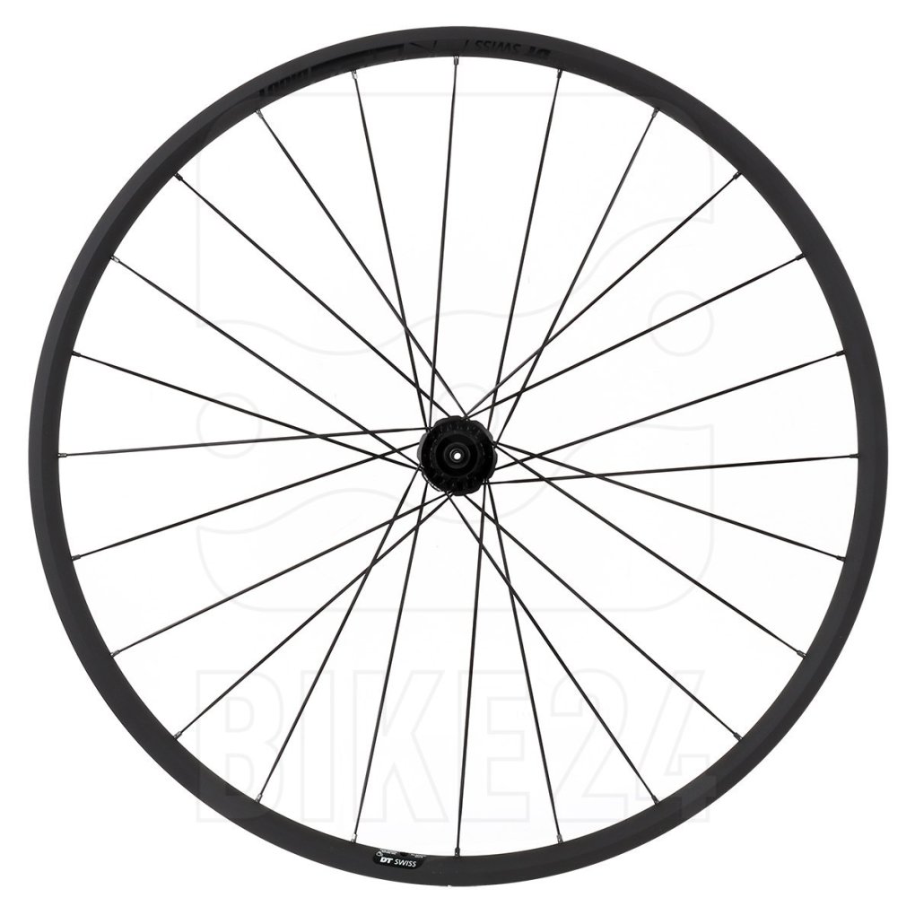 DT Swiss PR 1400 DICUT 21 OXiC - Rear Wheel | Clincher | Double Crossed - QR - black