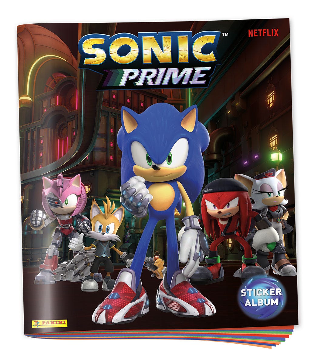 Sonic Prime Sticker Collection - missing stickers