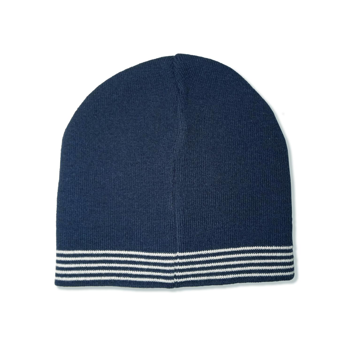 Beanie Navy White Straps Real Madrid