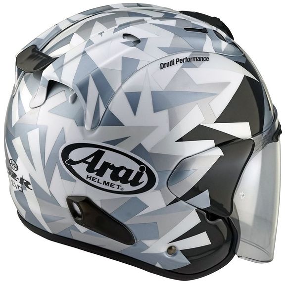 Arai SZ-R VAS EVO Open-Face Helmet – MIMESIS – WhiteRef: Ai0586-C758