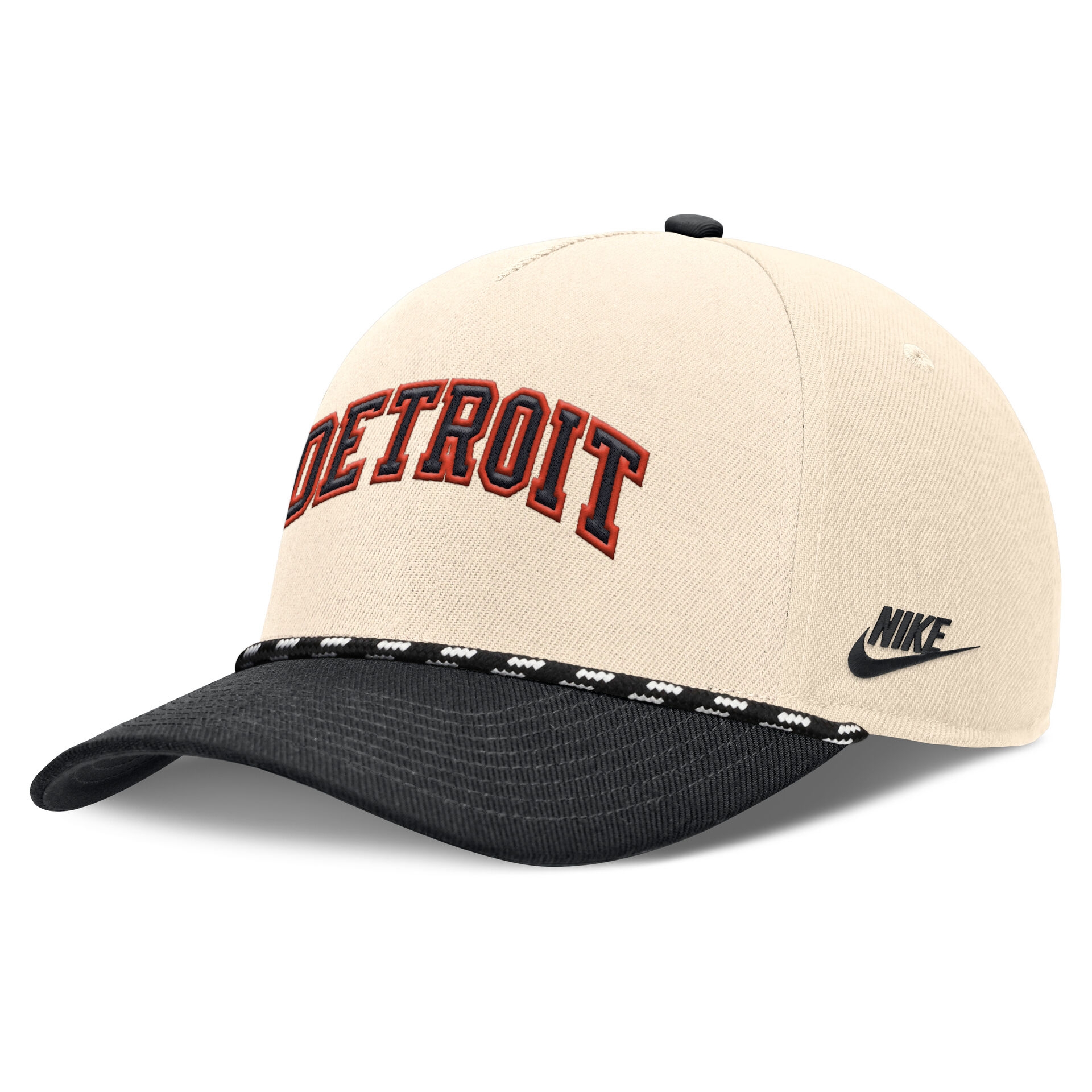 Detroit Tigers Cooperstown Rise Adjustable MLB Cap Natural