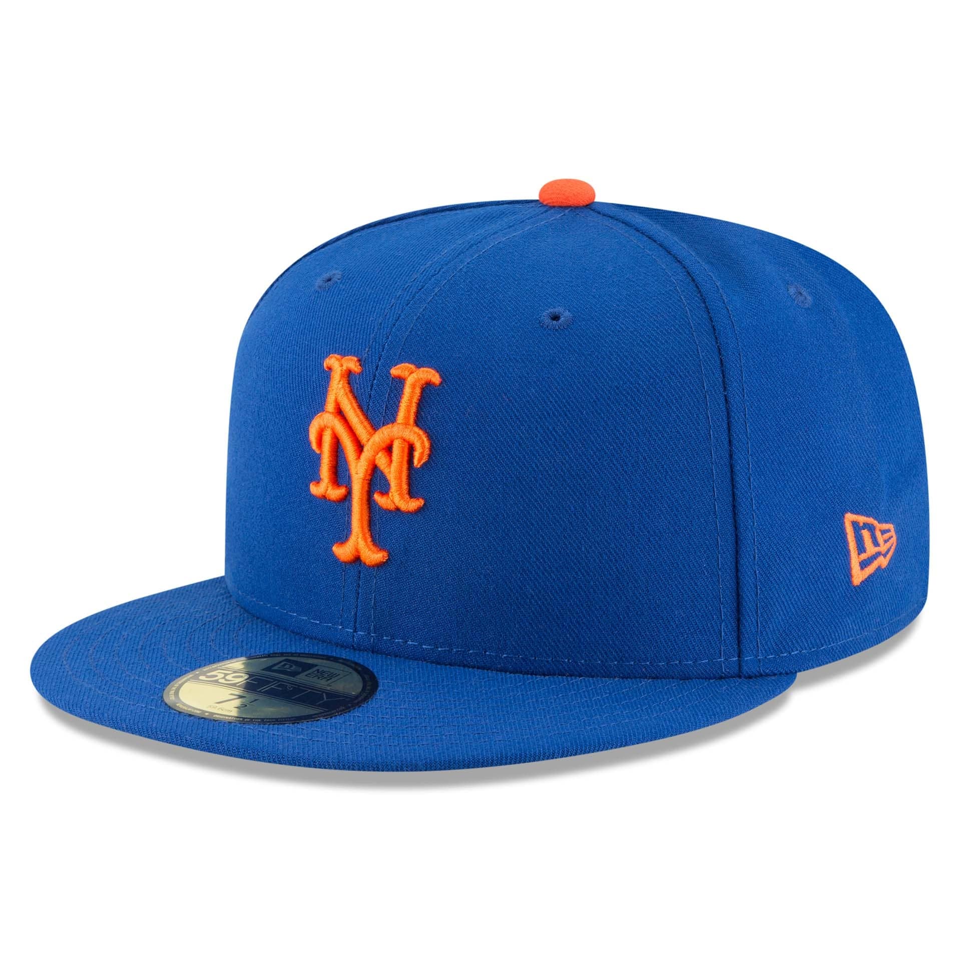 New York Mets Authentic New Era 59FIFTY Fitted MLB Cap Game