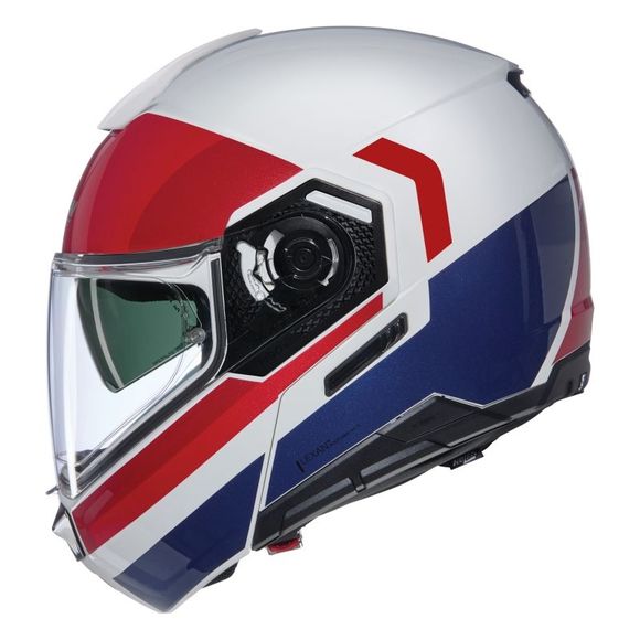Nolan N90-3 modular helmet - ROBOTO - White / RedRef: NL1663