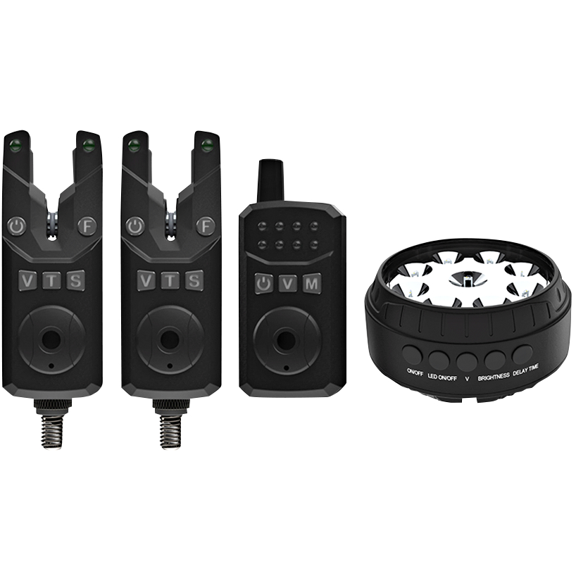 Sonik Bite alarm SkS2 Set 2+1 + Bivvy Lamp