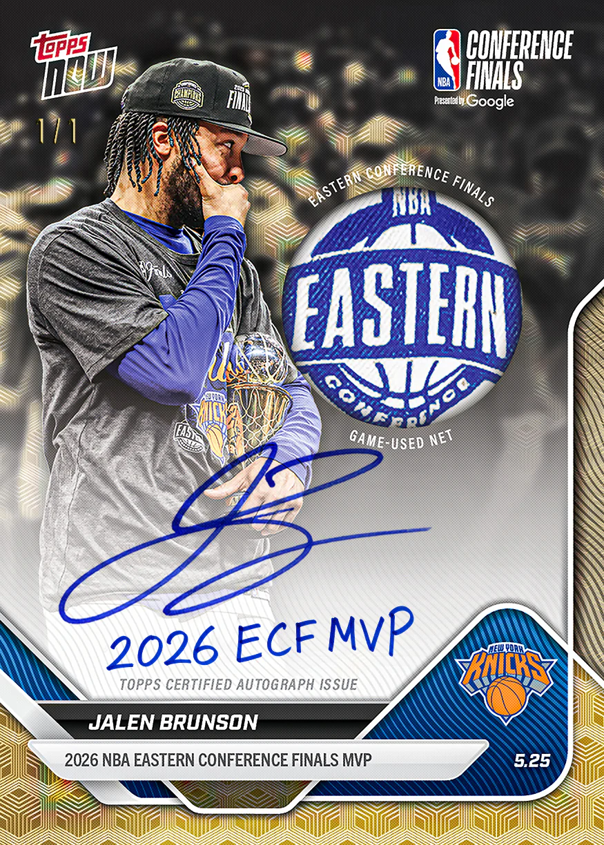 Jalen Brunson - 2025-26 NBA Topps NOW® - Card 321