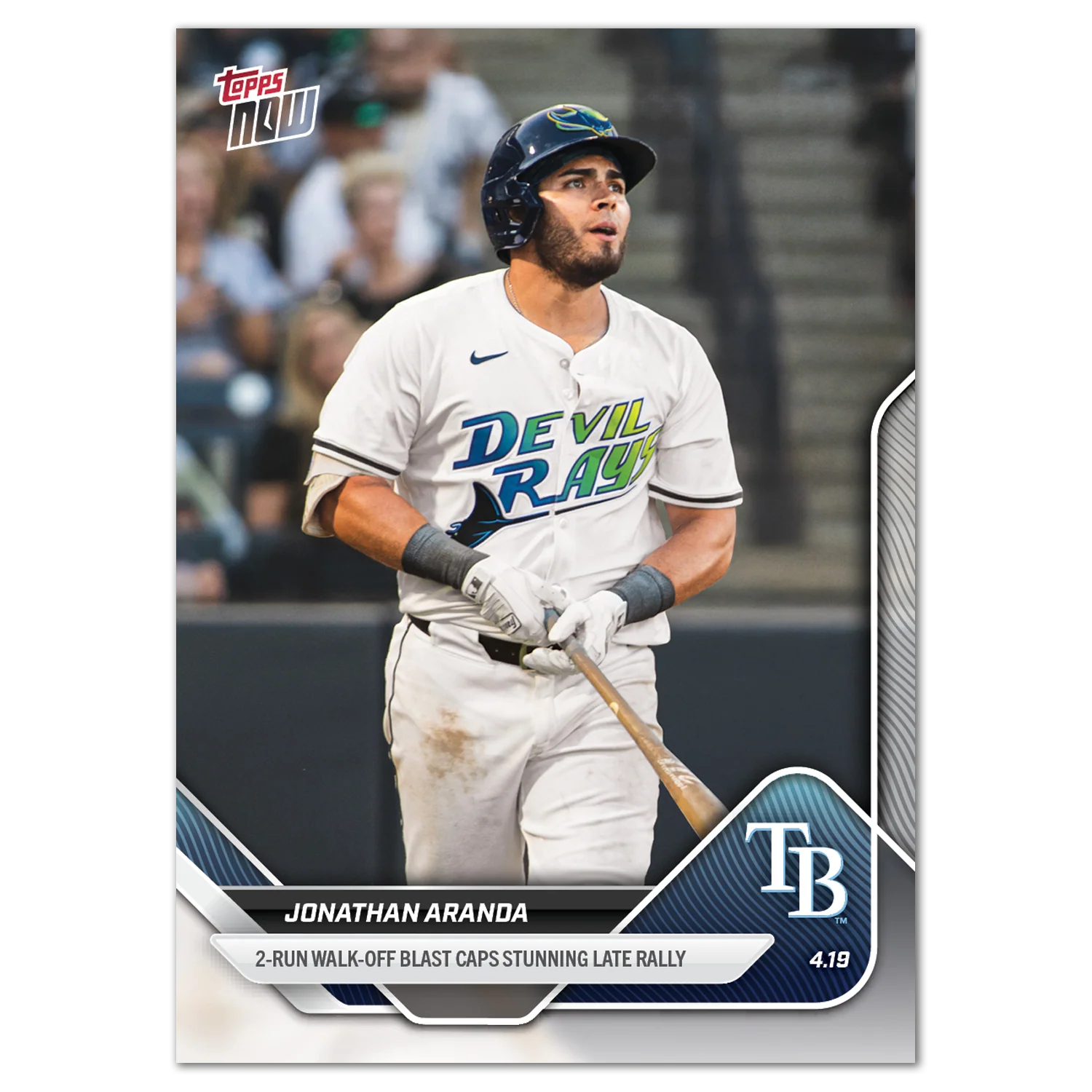 Jonathan Aranda - 2025 MLB Topps NOW® - Card 89