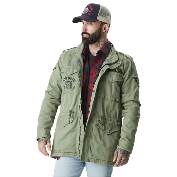 Von Dutch M65 Jacket - GreenRef: VDH0226