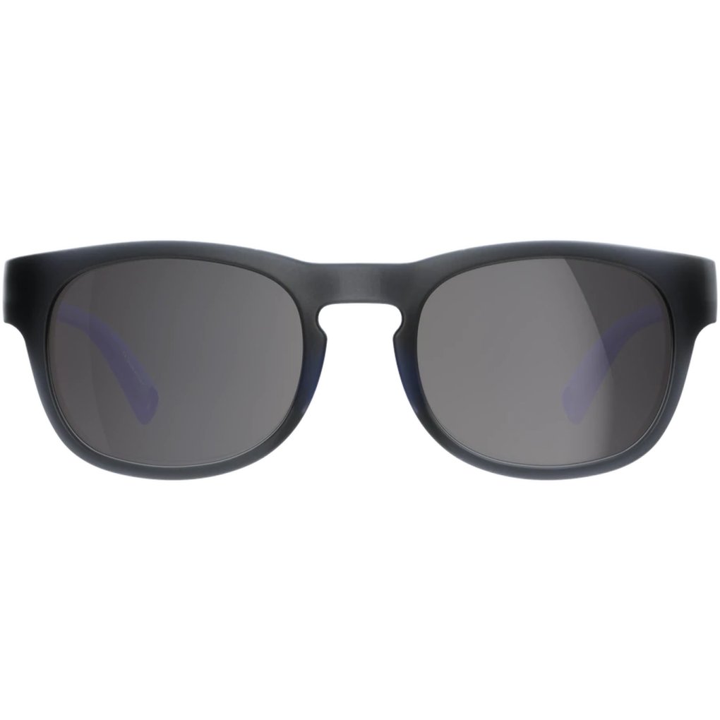 POC Evolve Glasses Kids - Uranium Black Trans/Fluo Blue - Clarity Pocito/Sunny Grey