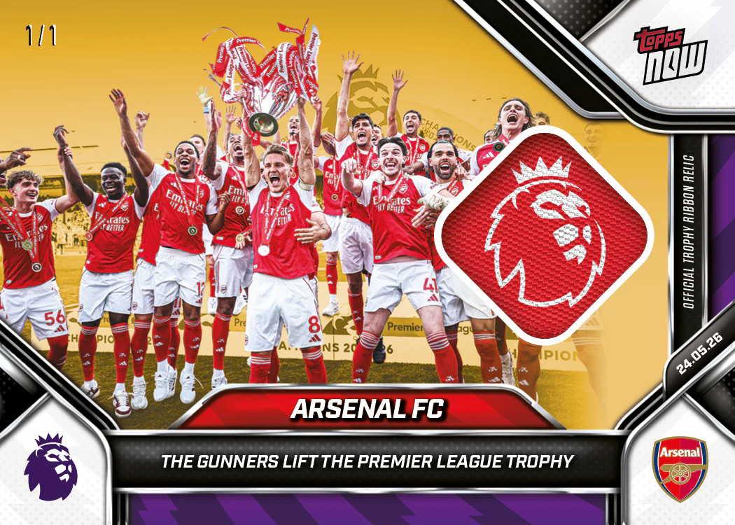 Arsenal FC - 2025-26 Premier League Topps NOW® - Card 200