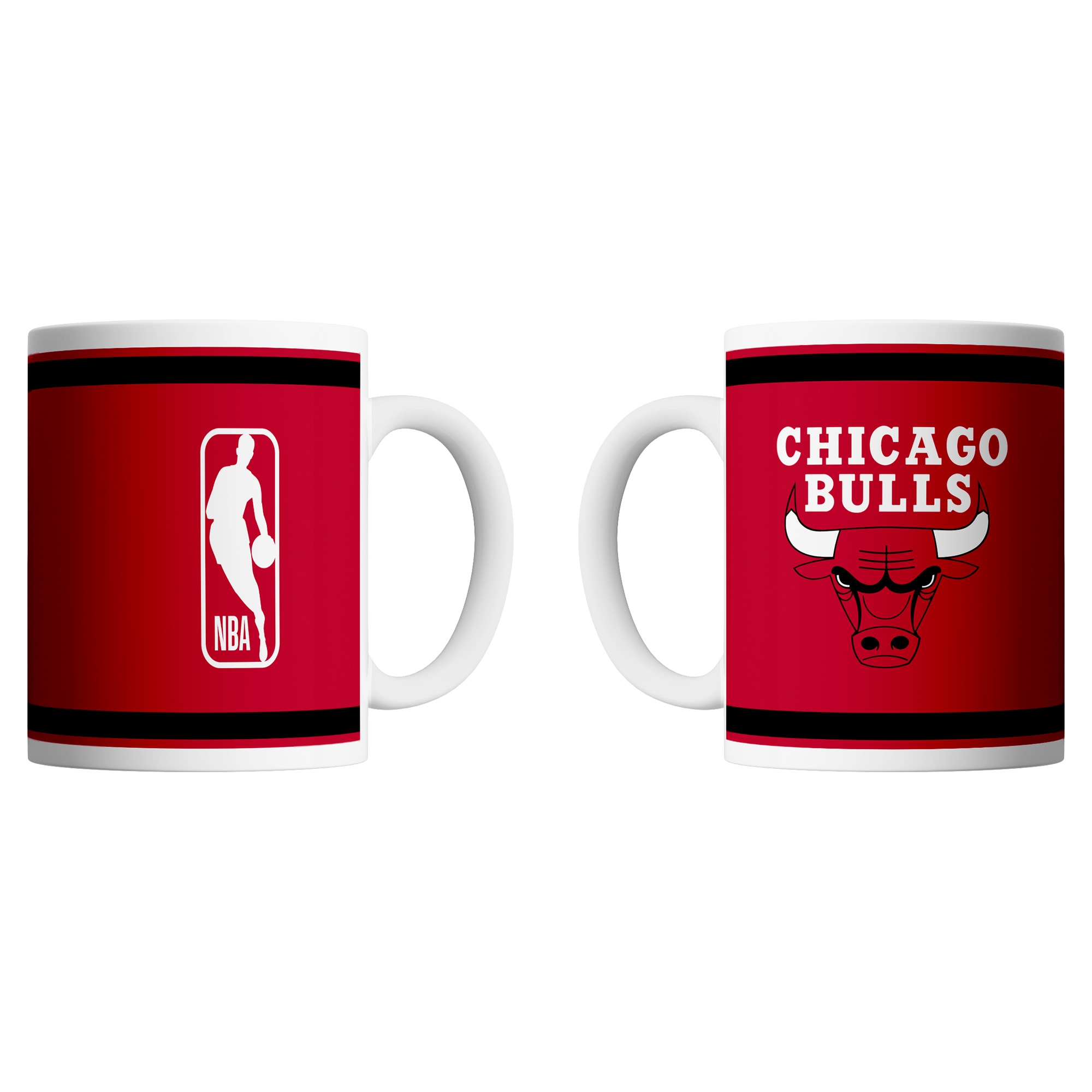 Chicago Bulls Logo & Shield NBA Mug (330 ml)