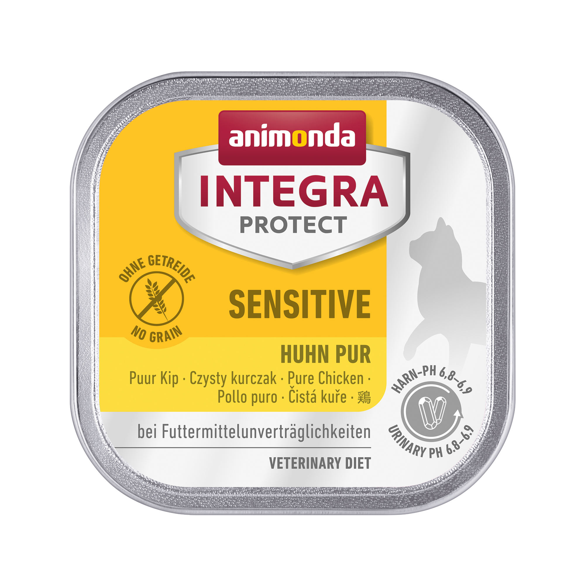 Animonda Integra Protect Cat Sensitive Chicken - 16 x 100g