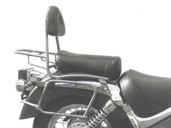 Hepco & Becker Tubular saddlebag spreaders for leather saddlebags - chromeRef: Hbe05537A / 625330 00 02