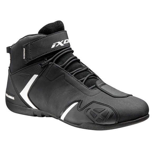 Ixon GAMBLER WP Motorcycle Riding Shoes - Black / WhiteRef: IX1448