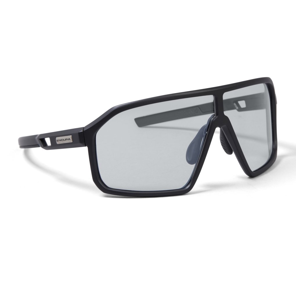 Endura Mullet Glasses - matt black - photochromic silver flasch mirror