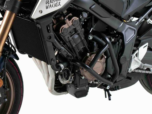 Hepco & Becker Crashbar engine guard - blackHONDA 650 CB 650 R NEO SPORTS CAFE (RH02) - 2021 - 2023Ref: Hbe03185A / 5089529 00 01