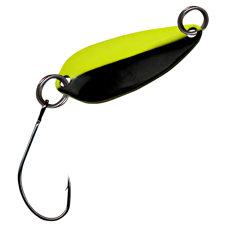 FTM Trout Spoon Wasp (Yellow\/Black, Black UV)