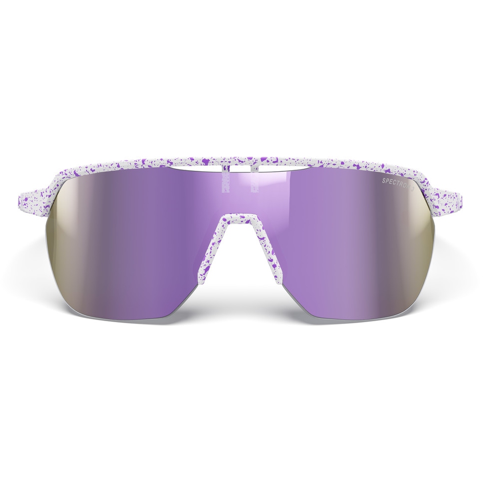 Julbo Frequency Sunglasses - White/Violet - Multilayer Light Pink Spectron 3