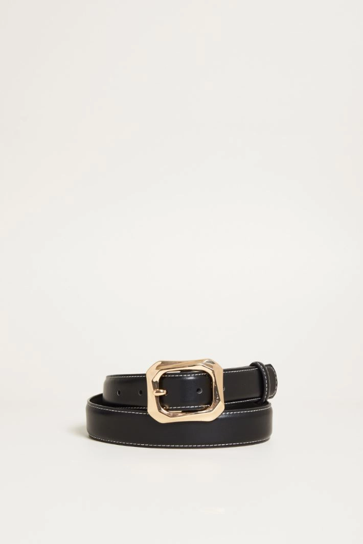 Glossy belt - BLACK