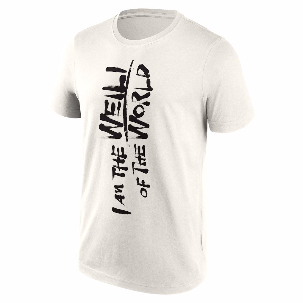 UFC Zhang Weili World Brush T-Shirt - Off White - Mens