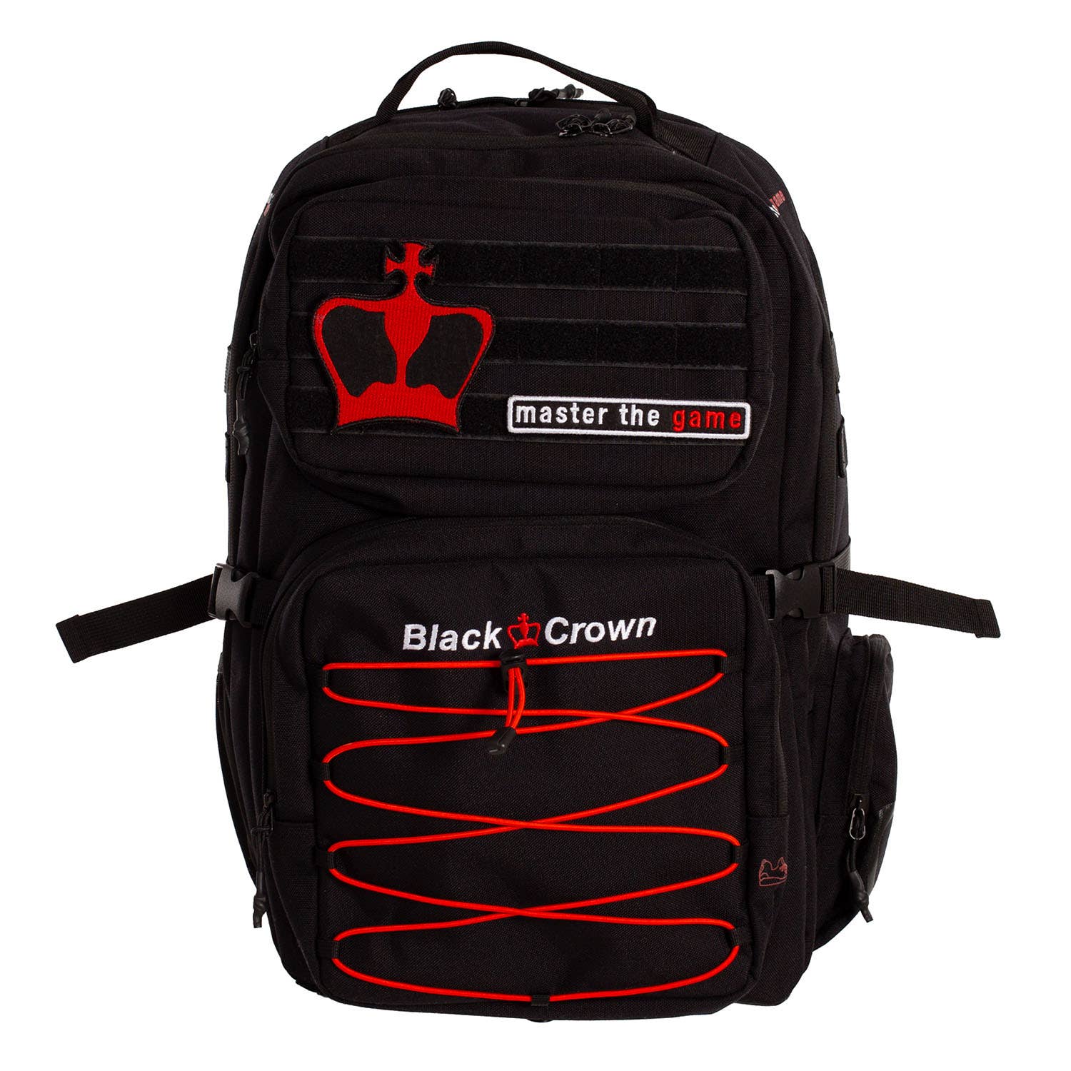 BACKPACK BLACK CROWN SPARTAN BLACK/RED A005989
