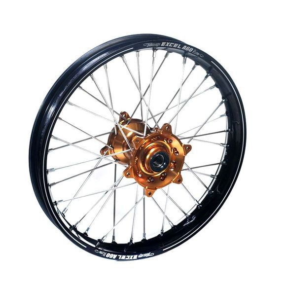 Haan Wheels A60 front wheel size 21x1.60 black/goldRef: HW77004767 / 1076716001