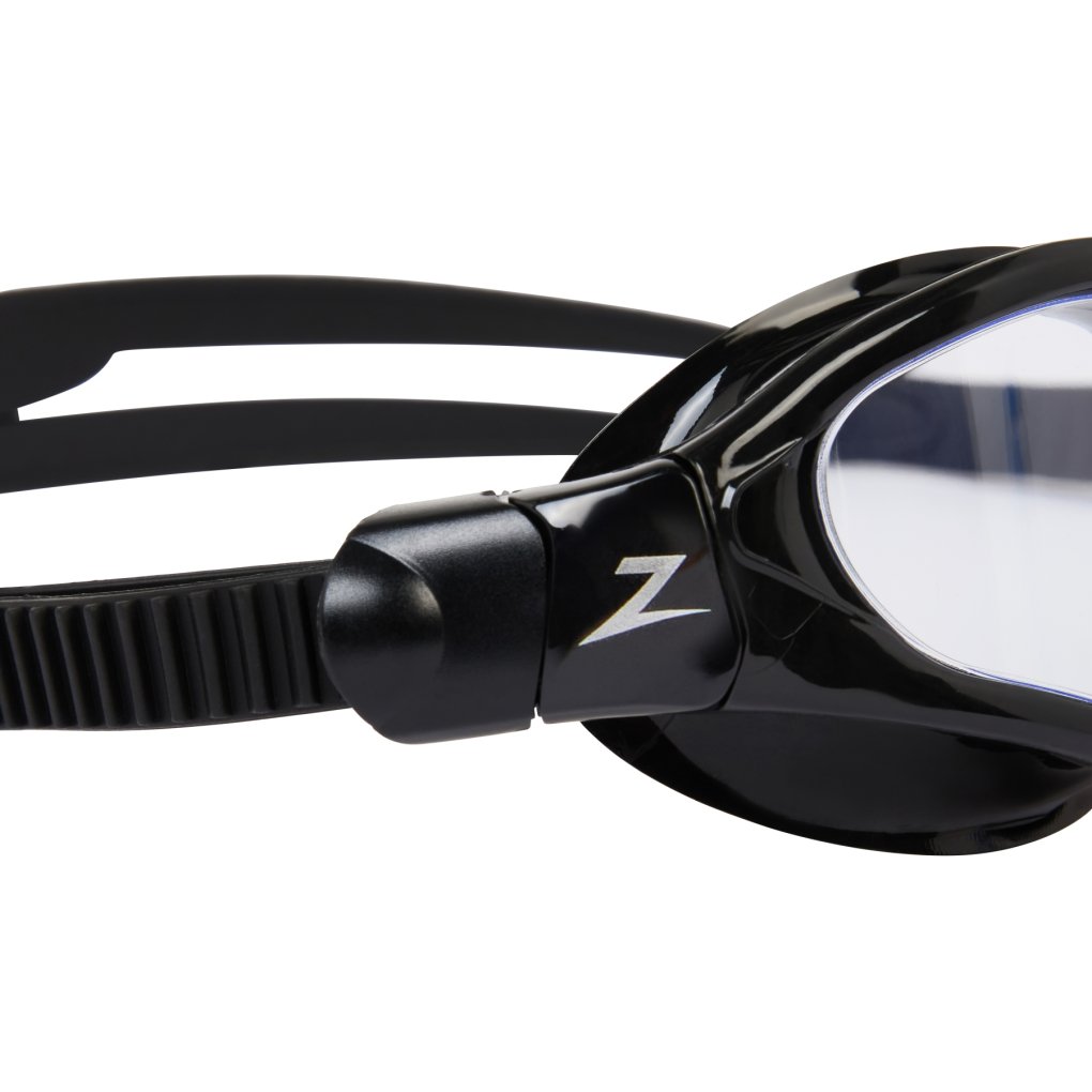Zoggs Spectra Swimming Goggles - Black/Grey - Clear