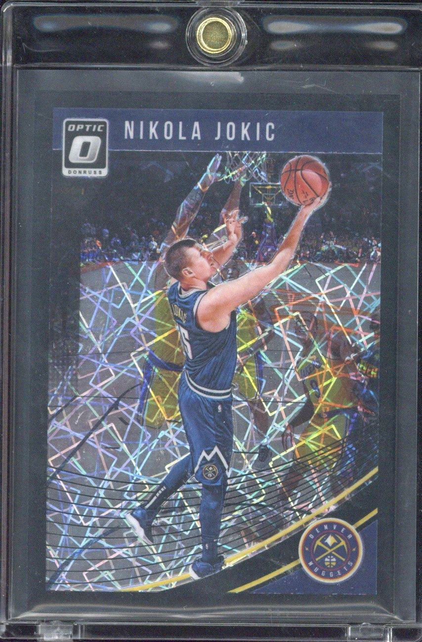 2018-19 Panini Donruss Optic Nikola Jokic Lazer Prizm /39 #100