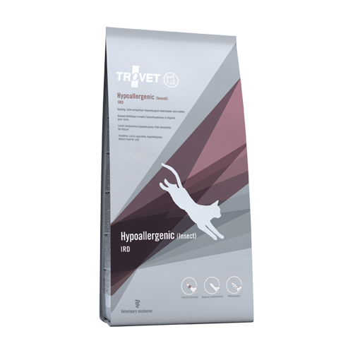 TROVET Hypoallergenic IRD (Insect) Cat - 2 x 2,5kg