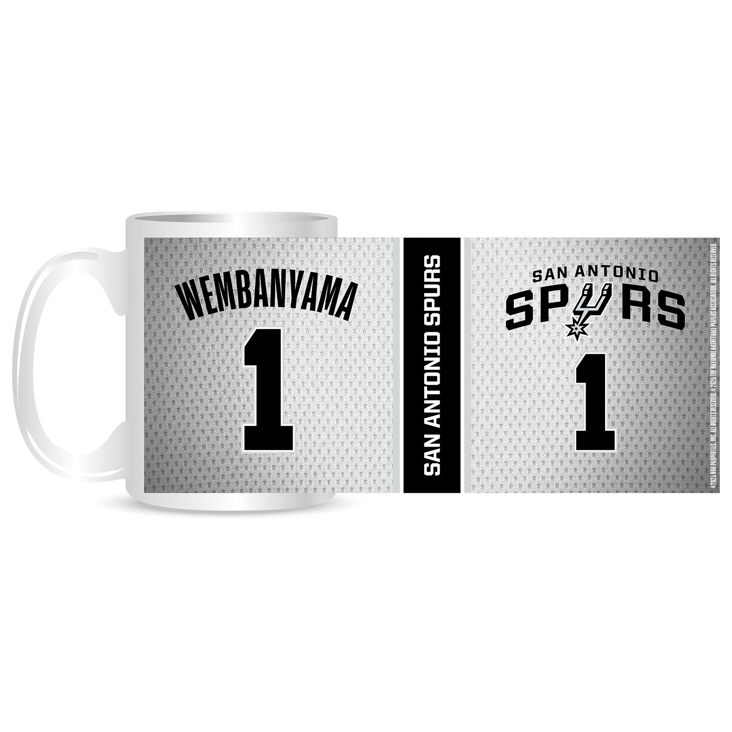 Victor Wembanyama #1 San Antonio Spurs NBA Mug (330 ml)