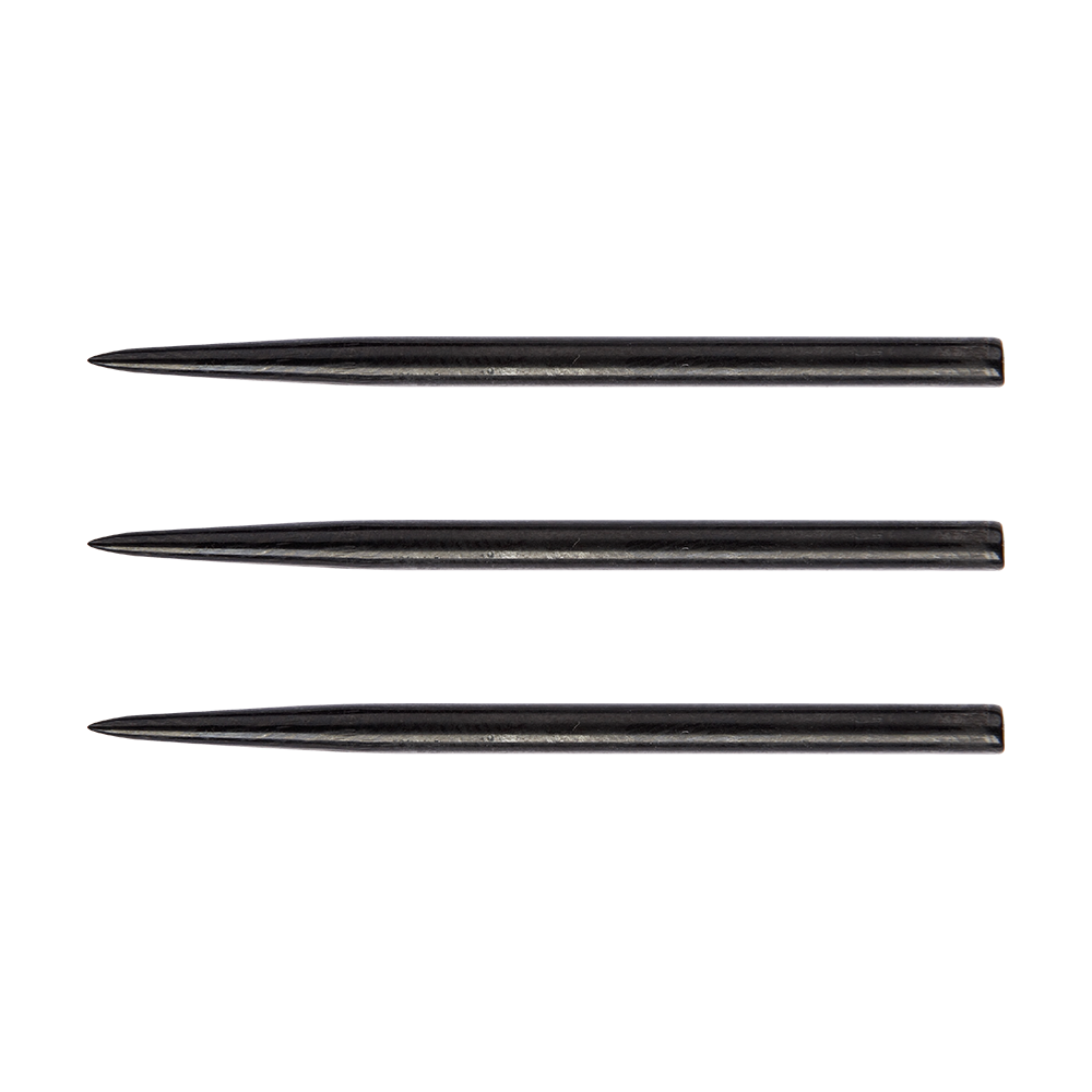Winmau Extra Long Black Effect Steeldart Spitzen - 41mm