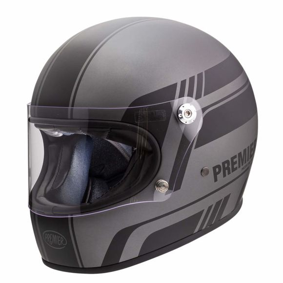 Premier Full-Face Helmet TROPHY BL 17BM - Black / GrayRef: PE0341