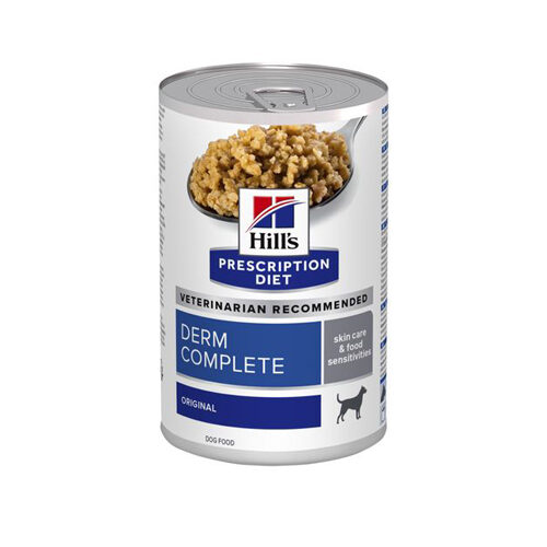 Hill's Derm Complete Wet Food - Prescription Diet - Canine - 12x370g