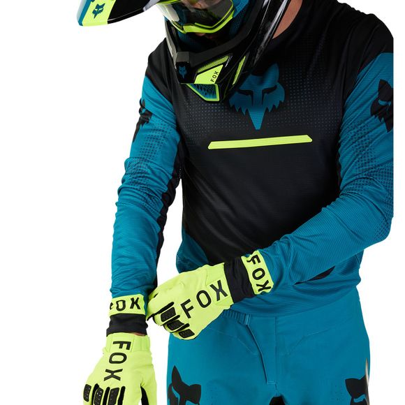 Fox FLEXAIR cross Jersey - OPTICAL 2024 - BlueRef: fx4097-c63213