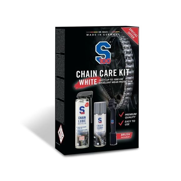 S100 Chain Cleaner Chain Care Pack White UniversalRef: SCE0035 / 3421